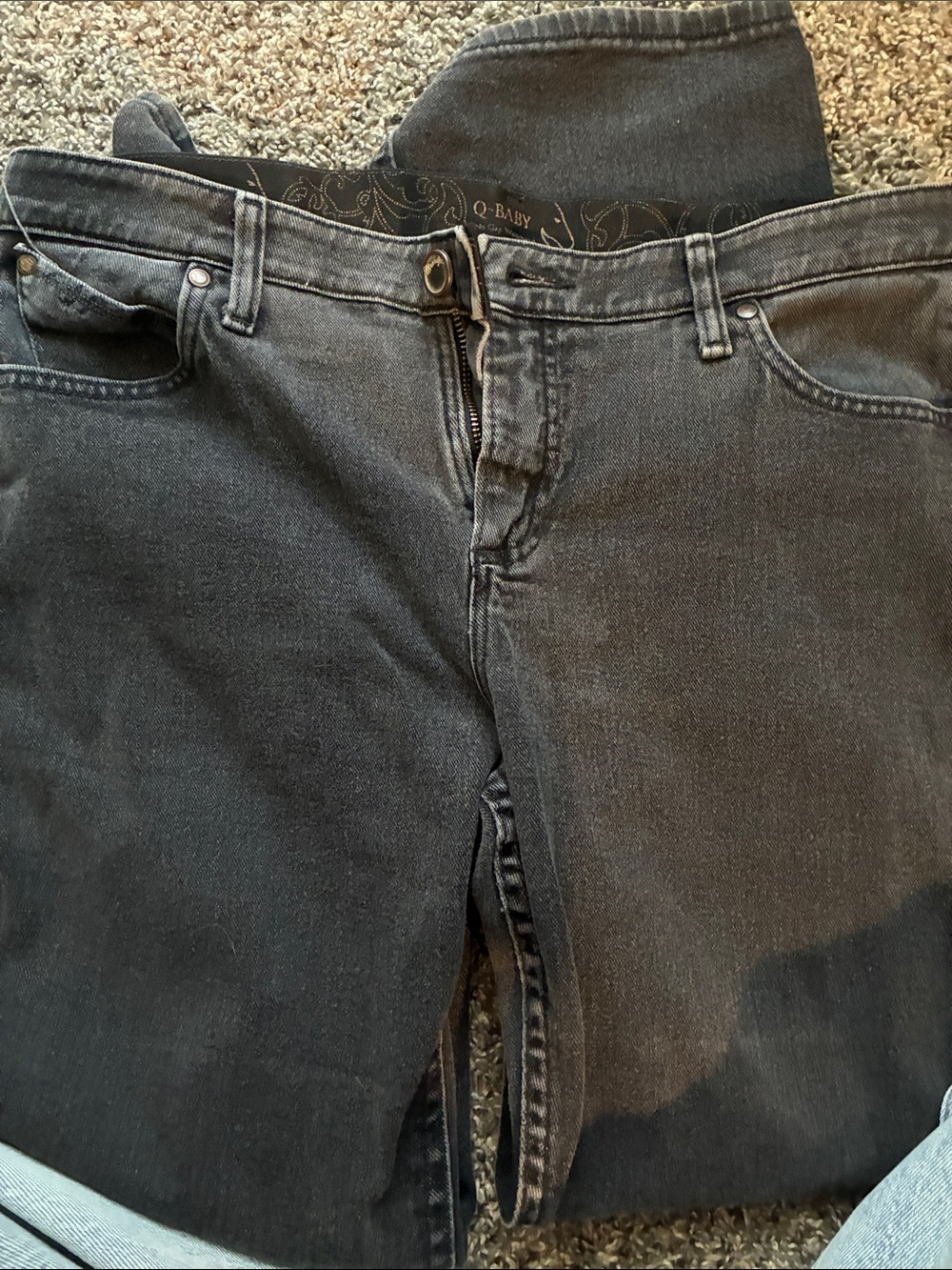 Wrangler Wide Leg Pants in Black
